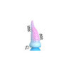 Gode ventouse tentacule Kraken vibrant 18 cm rose et bleu USB 
